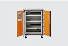 Armadio di ricarica batterie CEMO Premium 8/10, 230V con rotelle