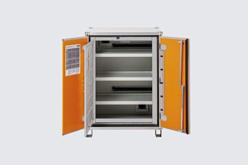 Armoire de charge de batterie CEMO Basic 8/10, 230 V avec pieds