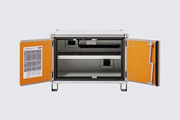 Armoire de charge de batterie CEMO Basic 8/5, 230 V avec pieds