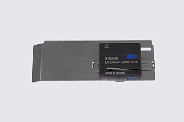 Conveyor unit for partially insulated contacts 1.5-2.5mm², blue, Cembre