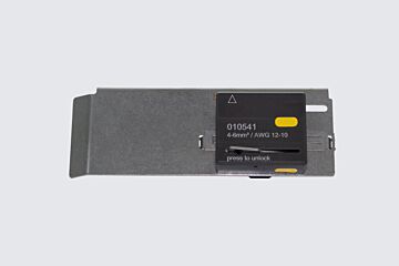 Conveyor unit for partially insulated contacts 4-6mm², yellow, Cembre