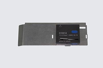 Conveyor unit for fully insulated contacts 1.5-2.5mm², blue, Cembre