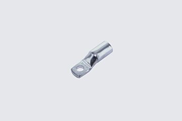 Copper tube crimping lug, narrow palm, 120mm²