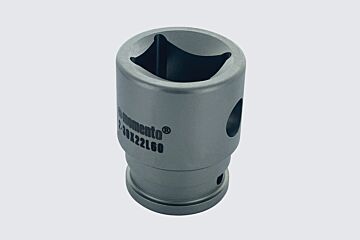 Chiave a bussola a percussione, a 4 spigoli 30x22 mm