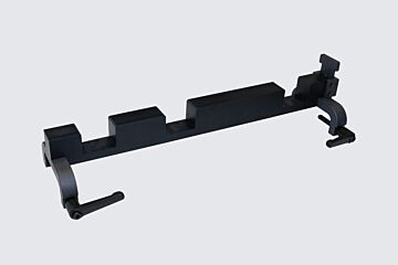 Rail drilling jig for insulated joints and fishplate holes MRF-66-266-386