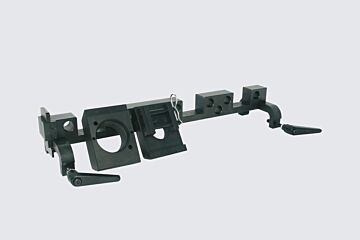 Gabarit de perçage des rails complet pour joints de rail isolants et trous d’éclissage MRF-66-266-386