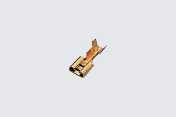 Flachsteckhülsen für Kupferleiter, 1 - 2.5mm²
