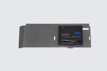 Fördereinheit für vollisolierte Kontakte 1.5-2.5mm², blau, Cembre