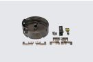 Extension set for the automatic stripping and crimping machine