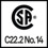 Gemäss CSA RECOGNITION CSA-C22.2 No.14