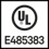Gemäss UL 486F (File E485383)